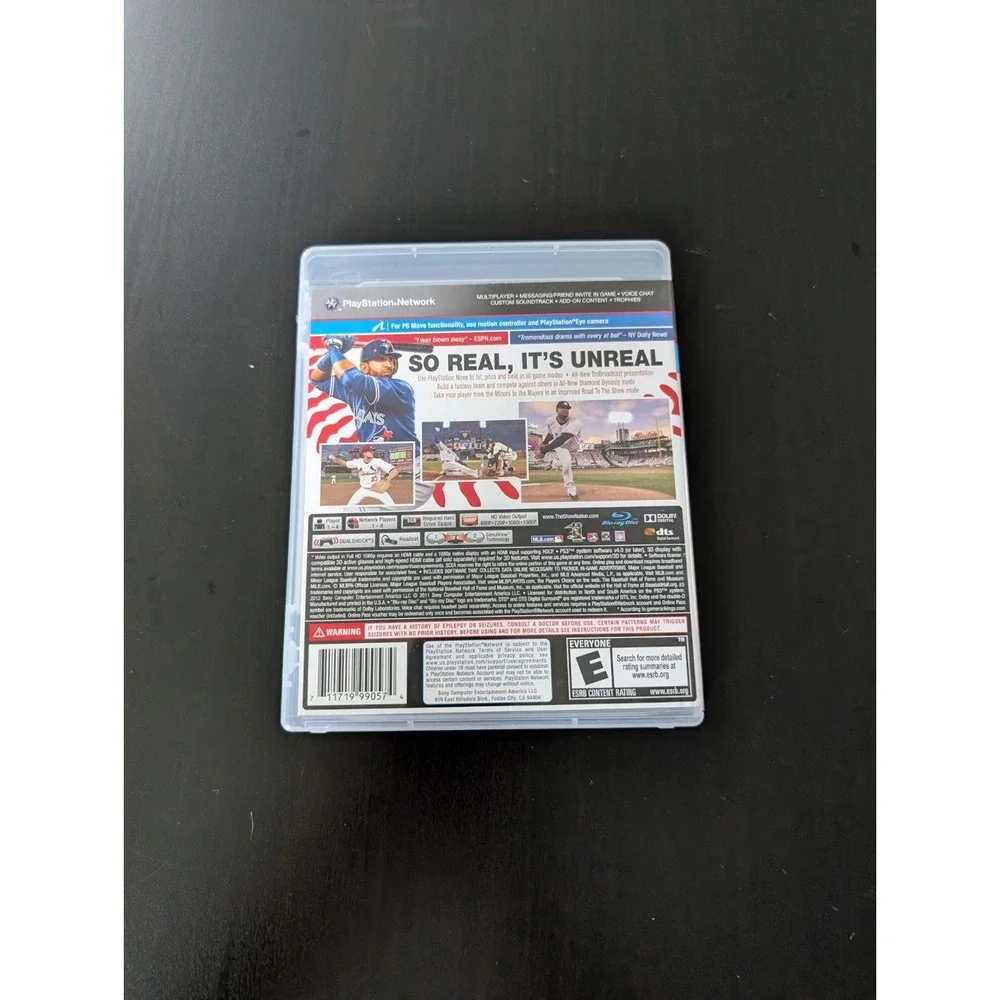 MLB 12‎ The Show Sony PlayStation 3 / PS3 Pre-Owned